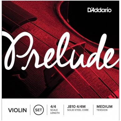 D'Addario J-810-44M Prelude Violin String Set 4/4