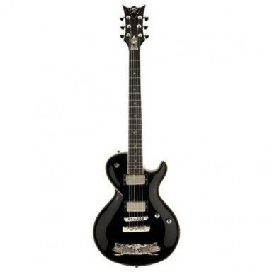 DBZ Guitars Bolero Calavera Black Electric Guitar