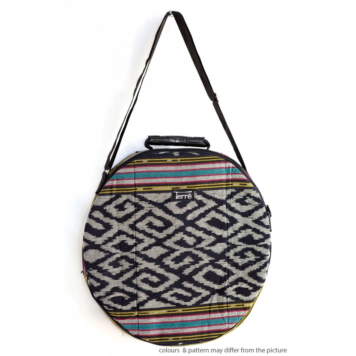 TERRE 2796162IKAT-DARK 40 CM SHAMANDRUM BAG 1