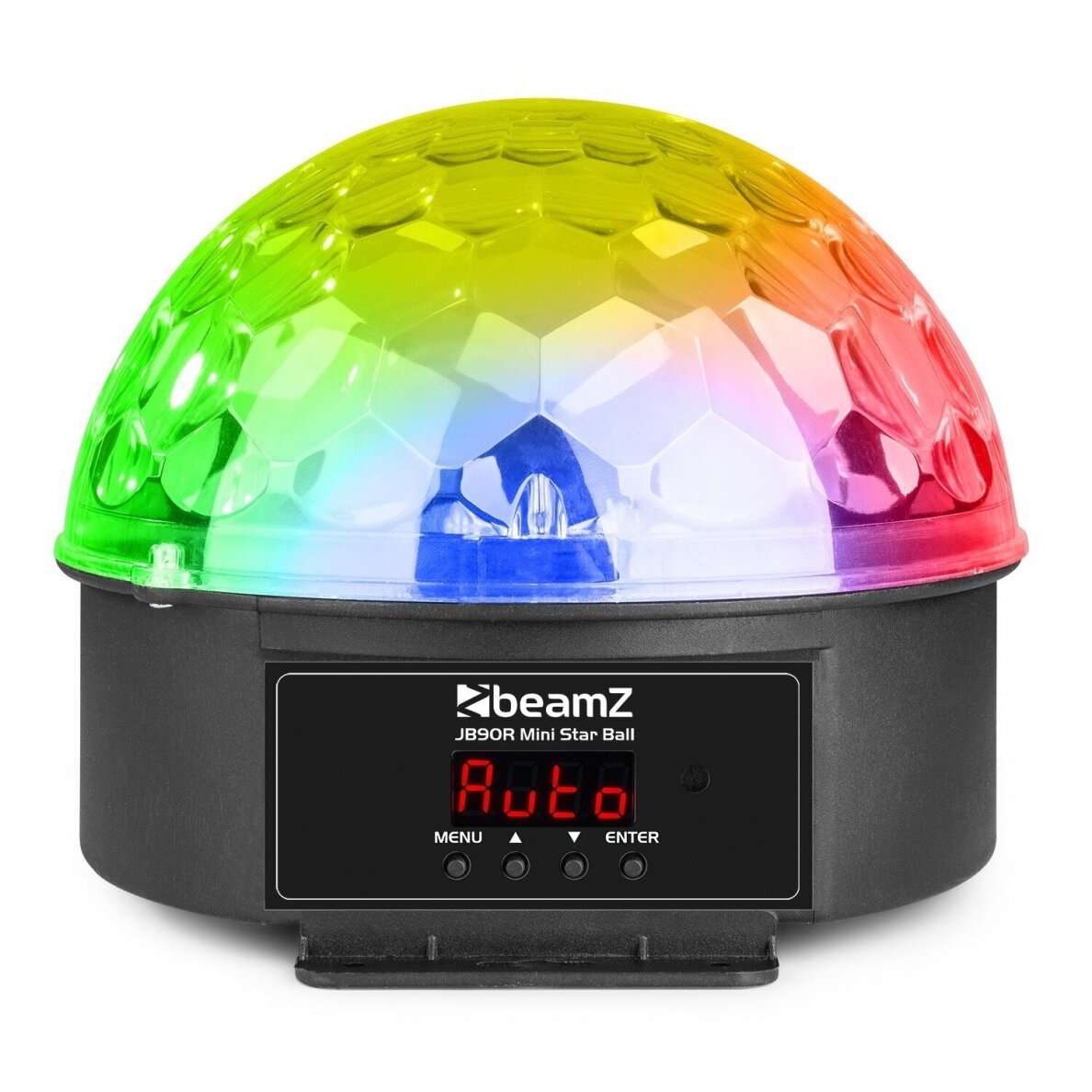 BEAMZ JB90R MINI STAR BALL DMX LED 9 COLOURS 153.222 2