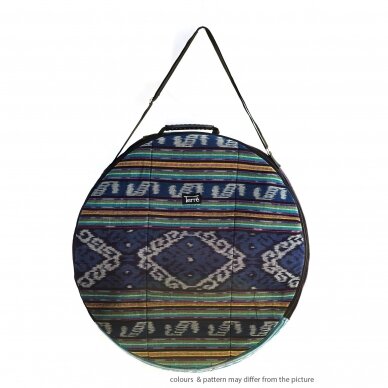 TERRE 2796164IKAT-BLUE 60 CM SHAMANDRUM BAG 1 TERRE 2796164IKAT-BLUE 60 CM SHAMANDRUM BAG 1