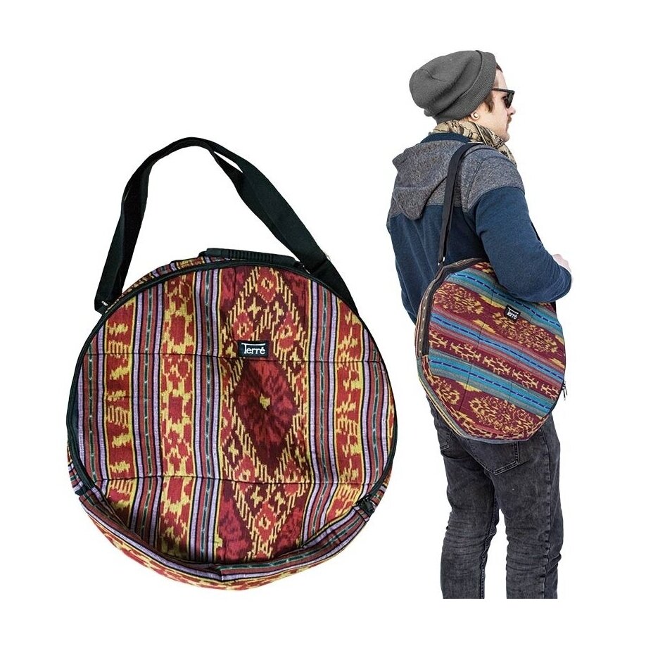 TERRE 2796162IKAT-DARK 40 CM SHAMANDRUM BAG 2 TERRE 2796162IKAT-DARK 40 CM SHAMANDRUM BAG 2