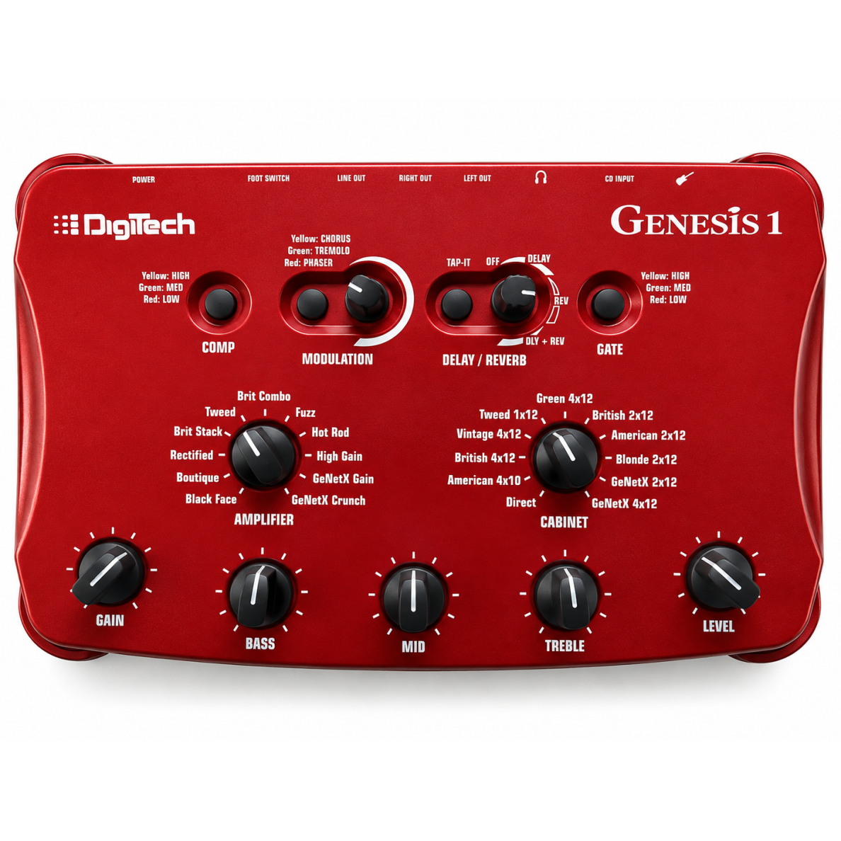 DIGITECH GENESIS 1 multi effects processor DIGITECH GENESIS 1 multi effects processor