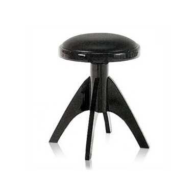 Discacciati 101SM Black Vinyl Piano Stool