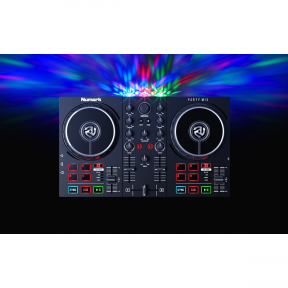 NUMARK PARTY MIX-II DJ Controller with Built-In Light Show
