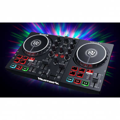 NUMARK PARTY MIX-II DJ Controller with Built-In Light Show 1