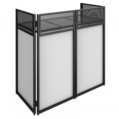 FOLDABLE DJ BOOTH SYSTEM WITH 4 SCREENS - VONYX - DB4 PRO 180.050 FOLDABLE DJ BOOTH SYSTEM WITH 4 SCREENS - VONYX - DB4 PRO 180.050