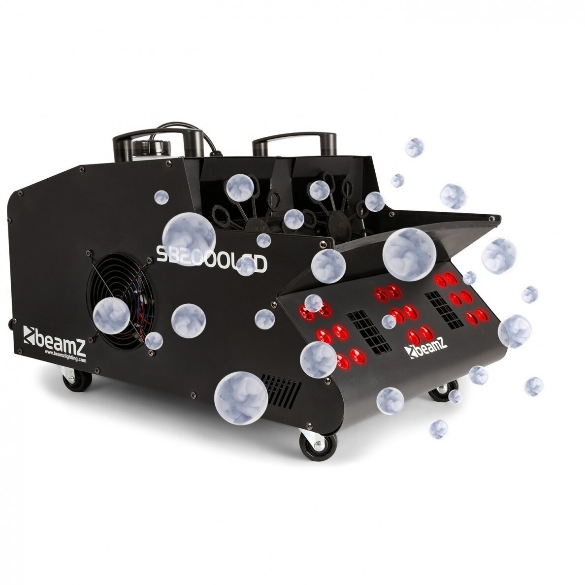 SMOKE & BUBBLE MACHINE RGB LEDS - Beamz - SB2000LED 160.527