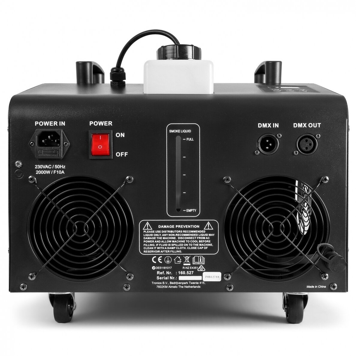 SMOKE & BUBBLE MACHINE RGB LEDS - Beamz - SB2000LED 160.527 2