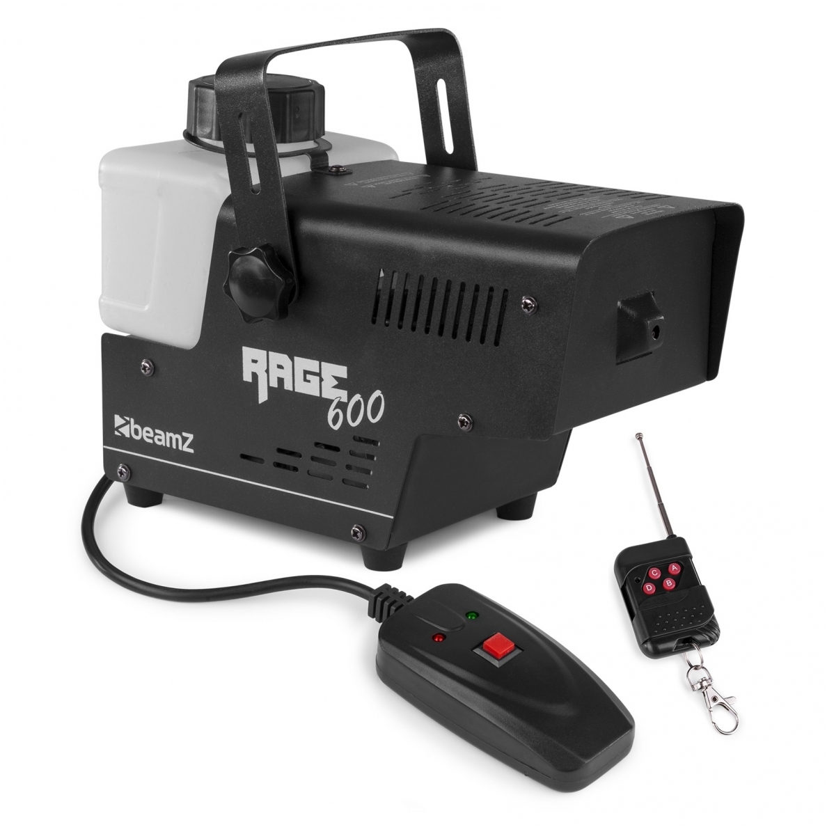 Dūmų mašina su belaidžiu valdymu - BEAMZ RAGE 600W 160.702 Dūmų mašina su belaidžiu valdymu - BEAMZ RAGE 600W 160.702