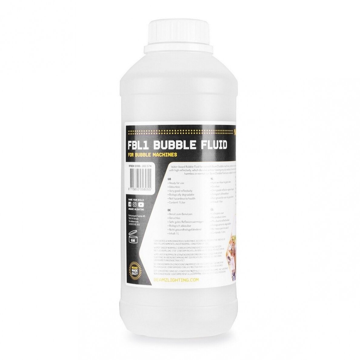 FBL1 BUBBLE FLUID 1L 160.574 FBL1 BUBBLE FLUID 1L 160.574