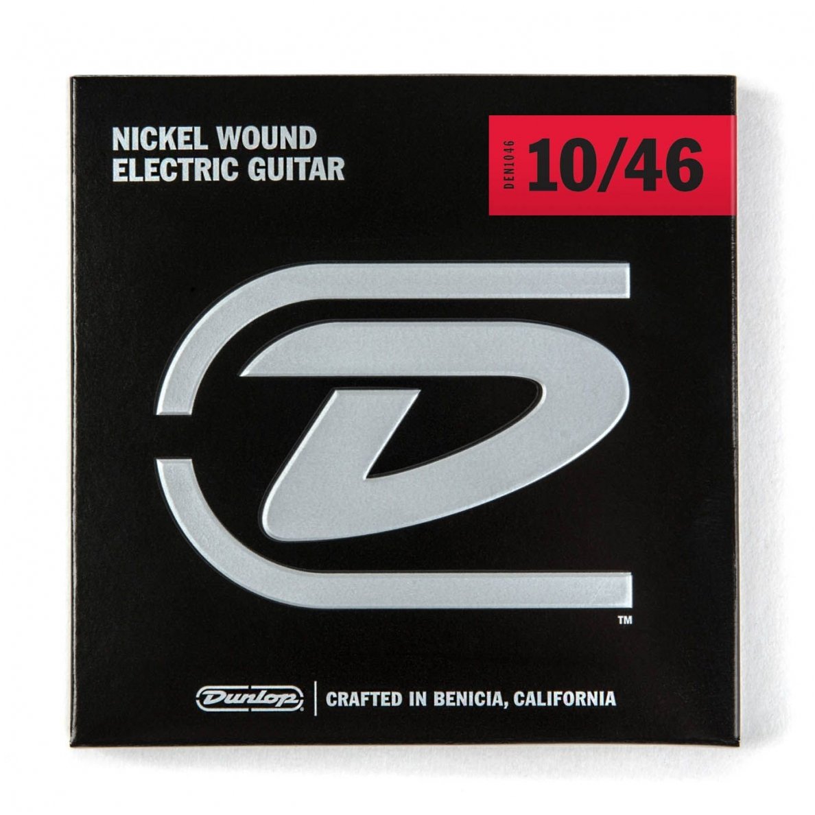 Dunlop DEN-1046 Nickel Plated Electric Strings .010 - .046 - Medium Dunlop DEN-1046 Nickel Plated Electric Strings .010 - .046 - Medium