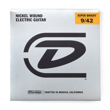 Dunlop DESBN-0942  Super Bright Nickel Wound .009 - .042 - Light
