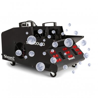 SMOKE & BUBBLE MACHINE RGB LEDS - Beamz - SB2000LED 160.527 SMOKE & BUBBLE MACHINE RGB LEDS - Beamz - SB2000LED 160.527