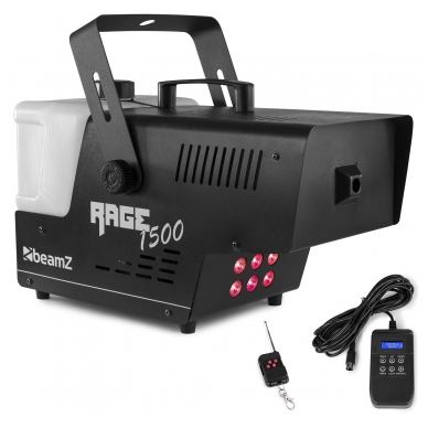 Beamz - RAGE 1500LED SMOKE MACHINE WITH TIMER CONTROLLER 160.715