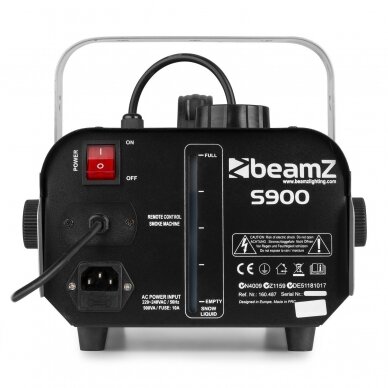 DŪMŲ MAŠINA BEAMZ S900 SMOKE MACHINE 160.487 4