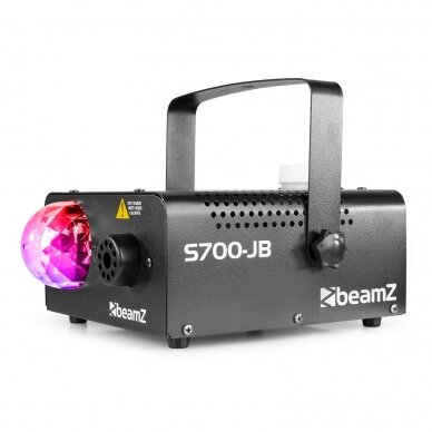 DŪMŲ MAŠINA SU LED ŠVIESOS EFEKTU BEAMZ S700-JB 160.420 5 DŪMŲ MAŠINA SU LED ŠVIESOS EFEKTU BEAMZ S700-JB 160.420 5