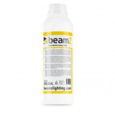 SMOKE MACHINE CLEANER 250ML - BEAMZ 160.670 1 SMOKE MACHINE CLEANER 250ML - BEAMZ 160.670 1