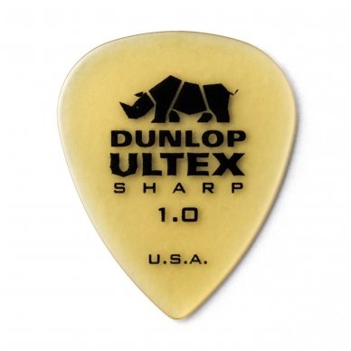 Dunlop 433R1.0 Ultex Sharp Guitar Pick - 1.0mm
