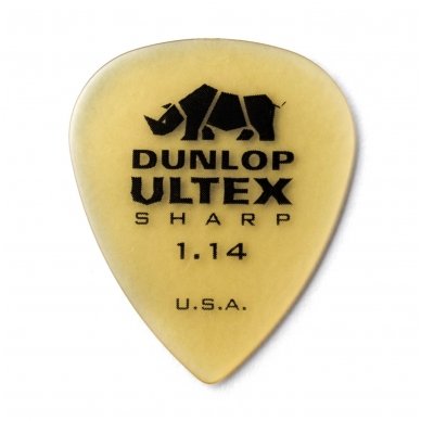 Dunlop 433R1.14 Ultex Sharp Guitar Pick - 1.14mm