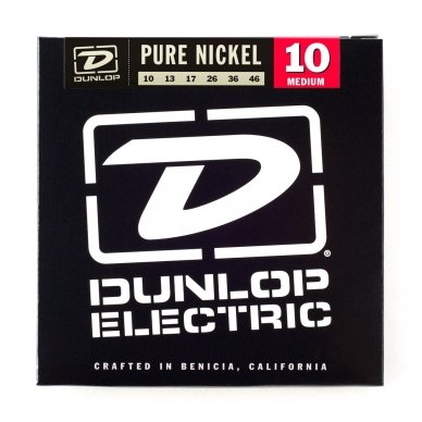 Dunlop DEK-1046 Pure Nickel Electric Strings .010 - .046 - Medium