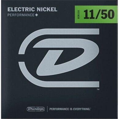DUNLOP DEN-1150 PERFORMANCE+ ELECTRIC GUITAR STRINGS