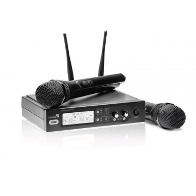 DVIEJŲ BEVIELIŲ MIKROFONŲ SISTEMA LIVE STAR UX-2