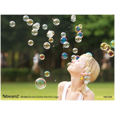 BUBBLE MACHINE DOUBLE LARGE - BEAMZ B2500 160.569 3