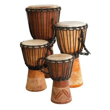 TERRE 38240877 DJEMBE CARVED 45CM