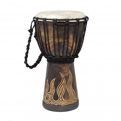 TERRE 382417-40 40CM CARVED DJEMBE