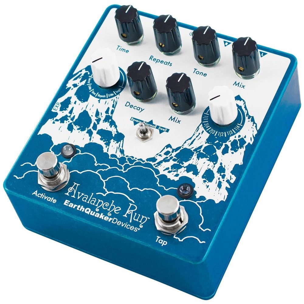 EarthQuaker Devices Avalanche Run v2 Stereo Reverb & Delay 1 EarthQuaker Devices Avalanche Run v2 Stereo Reverb & Delay 1