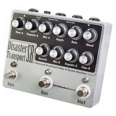 EarthQuaker Devices Disaster Transport SR Advanced Modulated Delay & Reverb Machine 1 EarthQuaker Devices Disaster Transport SR Advanced Modulated Delay & Reverb Machine 1