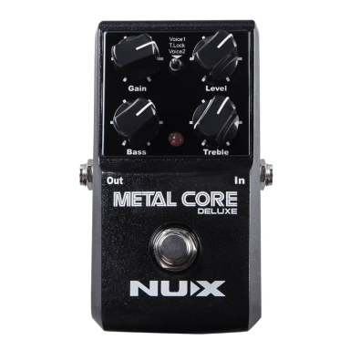 Effect pedal NUX METCDLX Core Series distortion pedal METAL CORE DELUXE