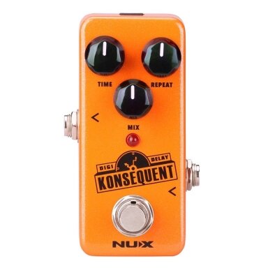 Effect Pedal Nux NDD-2 Mini Core Series Digital Delay KONSEQUENT DELAY