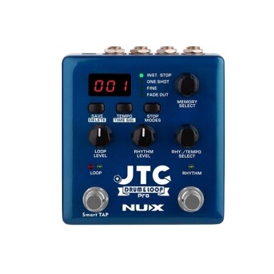 NUX NDL-5 VERDUGO SERIES DUAL SWITCH LOOPER PEDAL DRUM & LOOP PRO