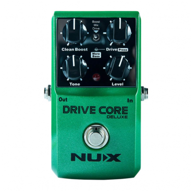 Efektų pedalas NUX DRICDLX Core Series overdrive pedal DRIVE CORE DELUXE Efektų pedalas NUX DRICDLX Core Series overdrive pedal DRIVE CORE DELUXE