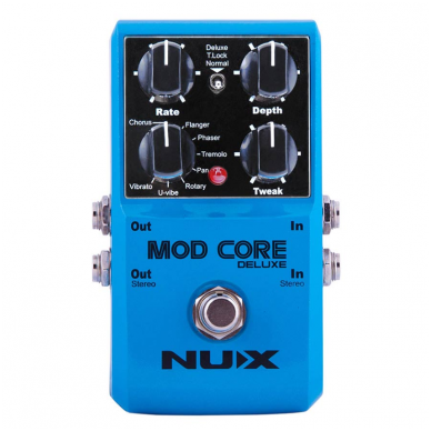 Effect pedal NUX MODCDLX Core Series modulation pedal MOD CORE DELUXE