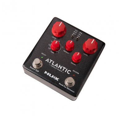 Efektų pedalas NUX NDR-5 Verdugo Series digital delay+reverb with effect loop ATLANTIC 1 Efektų pedalas NUX NDR-5 Verdugo Series digital delay+reverb with effect loop ATLANTIC 1