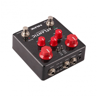Efektų pedalas NUX NDR-5 Verdugo Series digital delay+reverb with effect loop ATLANTIC 2 Efektų pedalas NUX NDR-5 Verdugo Series digital delay+reverb with effect loop ATLANTIC 2
