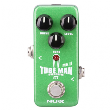 Effect pedal NUX NOD-2 Mini Core Series overdrive pedal TUBE MAN MKII OVERDRIVE