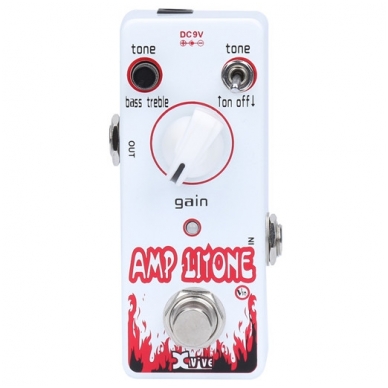 Efektų Pedalas Xvive V-10 Amp Litone (Boost) Efektų Pedalas Xvive V-10 Amp Litone (Boost)