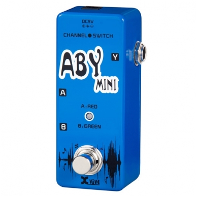 Efektų Pedalas Xvive V-12 ABY Mini Efektų Pedalas Xvive V-12 ABY Mini