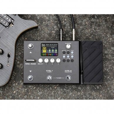 EFEKTŲ PROCESOSIUS GITARAI / BOSINEI GITARAI NUX MG-400 SU USB ĮRAŠYMO SĄSAJA 9