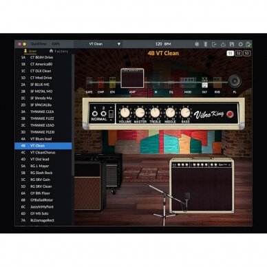 EFEKTŲ PROCESOSIUS GITARAI / BOSINEI GITARAI NUX MG-400 SU USB ĮRAŠYMO SĄSAJA 11