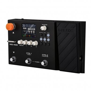 EFEKTŲ PROCESOSIUS GITARAI / BOSINEI GITARAI NUX MG-400 SU USB ĮRAŠYMO SĄSAJA 7 EFEKTŲ PROCESOSIUS GITARAI / BOSINEI GITARAI NUX MG-400 SU USB ĮRAŠYMO SĄSAJA 7