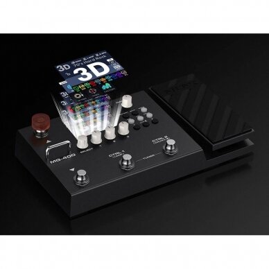EFEKTŲ PROCESOSIUS GITARAI / BOSINEI GITARAI NUX MG-400 SU USB ĮRAŠYMO SĄSAJA 8
