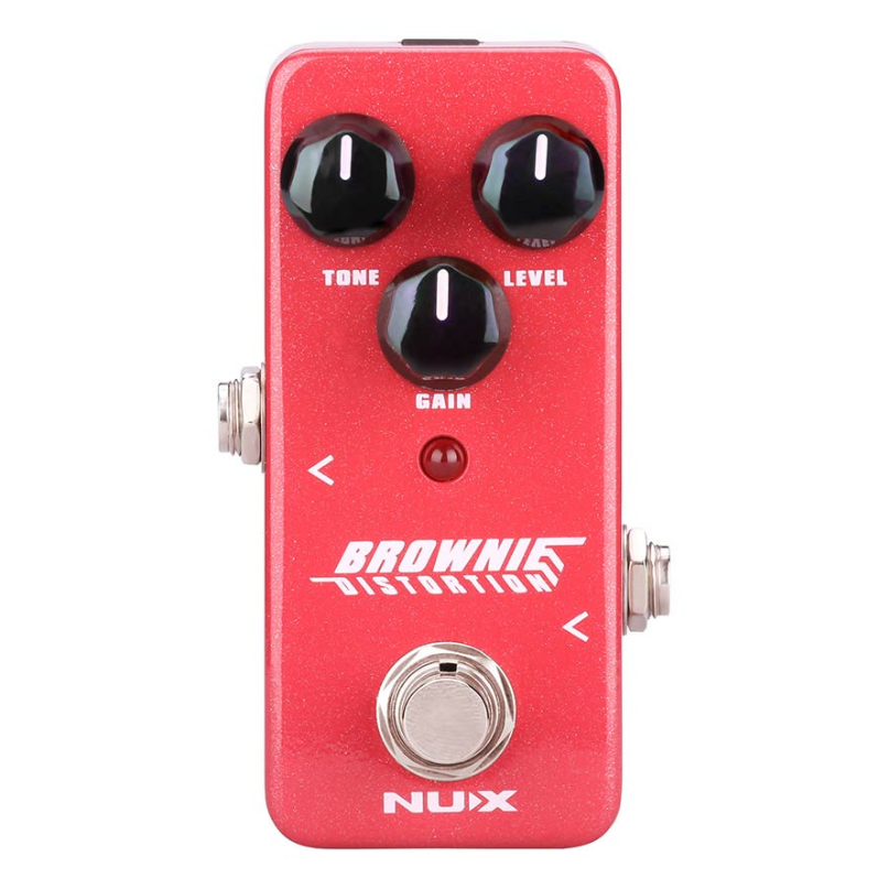 Efektų pedalas NUX NDS-2 Mini Core Series classic distortion pedal BROWNIE DISTORTION Efektų pedalas NUX NDS-2 Mini Core Series classic distortion pedal BROWNIE DISTORTION
