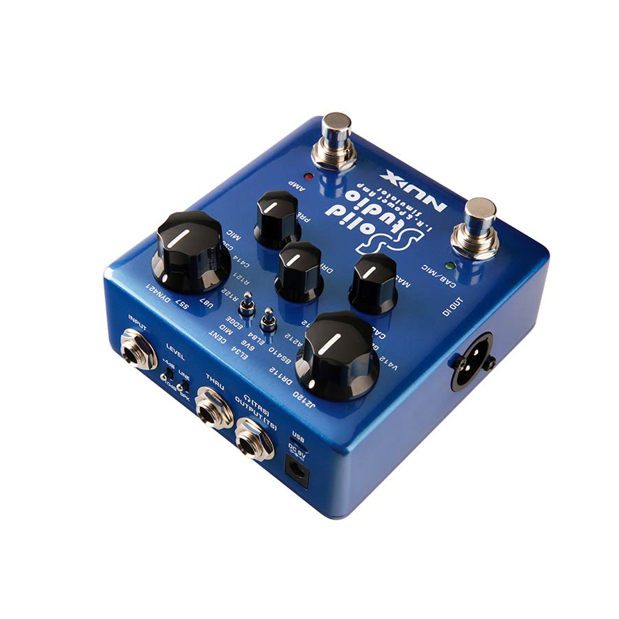 Efektų pedalas NUX NSS-5 Verdugo Series amp+cabinet+mic simulator SOLID STUDIO 2