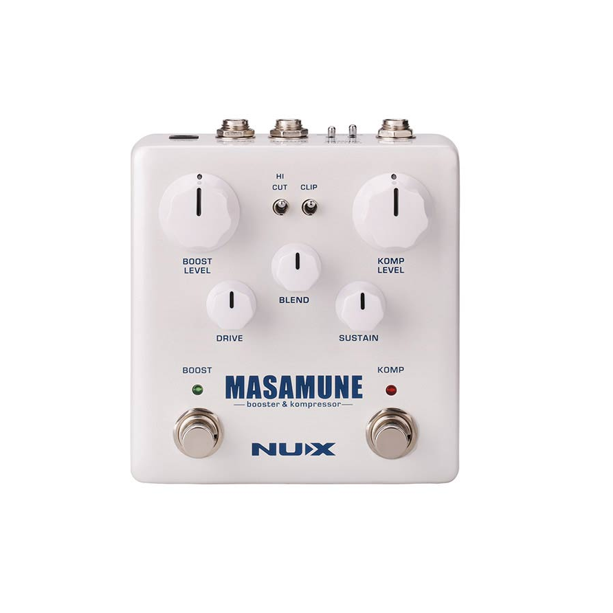 Effect pedal NUX NBK-5 Verdugo Series analog compressor and boost MASAMUNE Effect pedal NUX NBK-5 Verdugo Series analog compressor and boost MASAMUNE