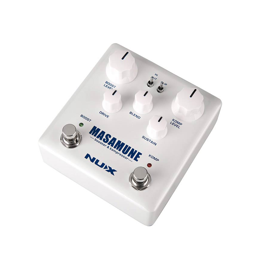 Effect pedal NUX NBK-5 Verdugo Series analog compressor and boost MASAMUNE 1 Effect pedal NUX NBK-5 Verdugo Series analog compressor and boost MASAMUNE 1